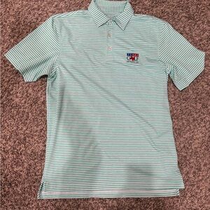 Vineyard Vines Sz Medium Striped Polo Shirt